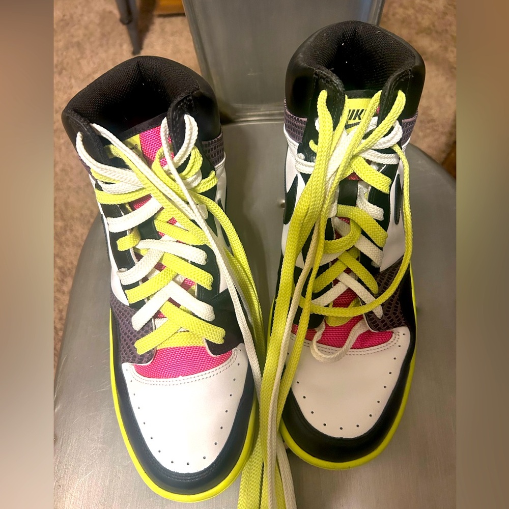 Men Nike Court Force Hi White